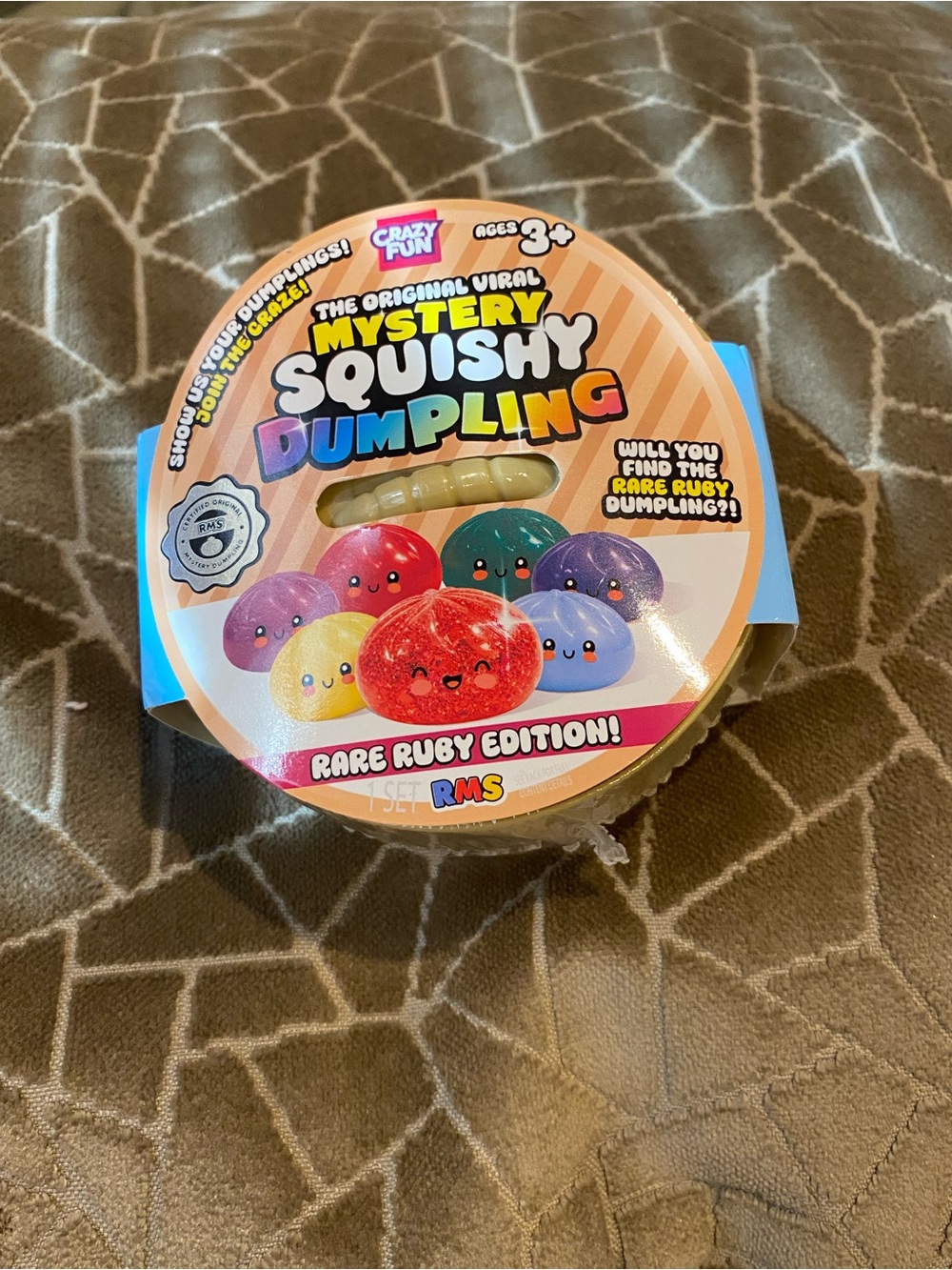 Mystery Squishy Dumpling - Rare Ruby Edition
